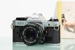 Canon AE-1 Program + FD 1,8/50mm | Single lens reflex camera, Audio, Tv en Foto, Nieuw