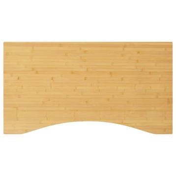 vidaXL Bureaublad 110x60x2,5 cm bamboe, Huis en Inrichting, Verzenden, Nieuw