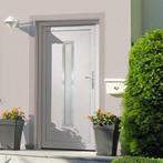 vidaXL Voordeur 108x208 cm PVC wit, Doe-het-zelf en Bouw, Verzenden, Nieuw