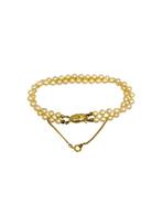 Zonder minimumprijs - Armband - 18 karaat Zilver, Geel goud,, Nieuw