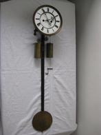 Regulateur met dubbel gewicht -   Messing - 1850-1900, Antiek en Kunst, Antiek | Klokken