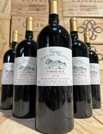 2020 Château Barrail Meyney - Bordeaux - 6 Magnums (1.5L), Verzamelen, Wijnen, Nieuw