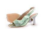 Zinda Sandalen in maat 40 Groen | 5% korting, Kleding | Dames, Schoenen, Verzenden, Sandalen of Muiltjes, Zinda, Gedragen