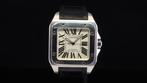 Cartier - Santos 100 - W20073X8 - Heren - 2010-2020, Handtassen en Accessoires, Horloges | Heren, Nieuw