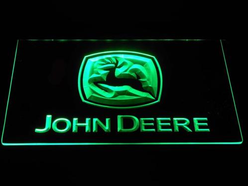 John Deere neon bord lamp LED cafe verlichting reclame licht, Maison & Meubles, Lampes | Autre, Envoi