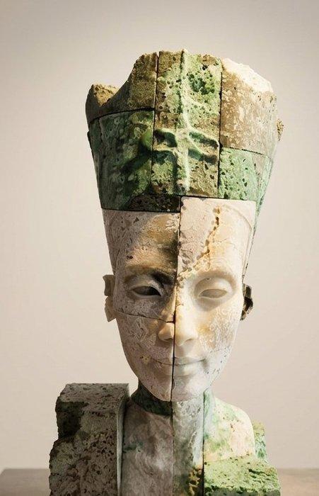 Matteo Ciffo - Frammenti - Nefertiti, Antiquités & Art, Art | Objets design