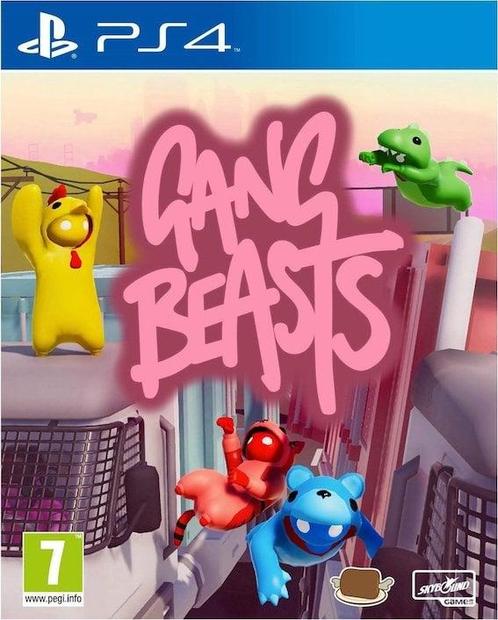 Gang Beasts (PS4 Games), Games en Spelcomputers, Games | Sony PlayStation 4, Zo goed als nieuw, Ophalen of Verzenden
