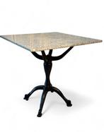 Tafel - Gietijzer, Marmer, Nieuw