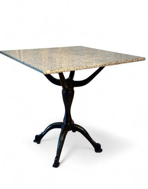 Tafel - Gietijzer, Marmer, Huis en Inrichting, Overige Huis en Inrichting
