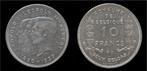 Belgium Albert I 10 frank (2 belga) 1930fr-pos A nickel, Verzenden, België