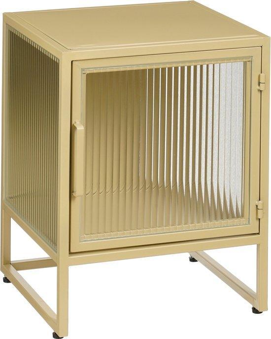 2dekans | Mica Decorations Clifton Opbergkast met Deuren -, Huis en Inrichting, Slaapkamer | Nachtkastjes, Ophalen of Verzenden