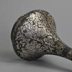 Waterpijp - Antieke Bidri Hookah-basis – zilveren inleg op