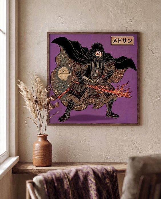MEDSAN - Dark Shogun () - Hand Signed, Antiek en Kunst, Kunst | Designobjecten