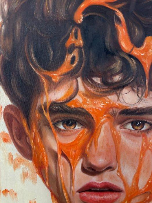 Alexy Berthelot - Honey boy 3, Antiek en Kunst, Kunst | Schilderijen | Modern