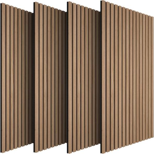tectake Akoestische panelen Sonic Wall houtlook - licht eike, Huis en Inrichting, Bureaus, Verzenden