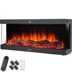 tectake Elektrische wandhaard Luciano, 2 verwarmingsstanden,