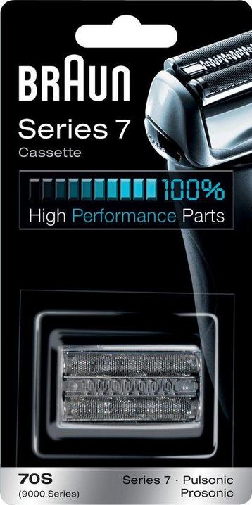 Scheerblad Braun Series 7 70S Cassette Zilver beschikbaar voor biedingen