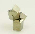 Meesterwerk PERFECT! Twin Cube Natural PYRITE Group