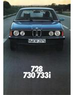1977 BMW 7 SERIE BROCHURE NEDERLANDS, Ophalen of Verzenden