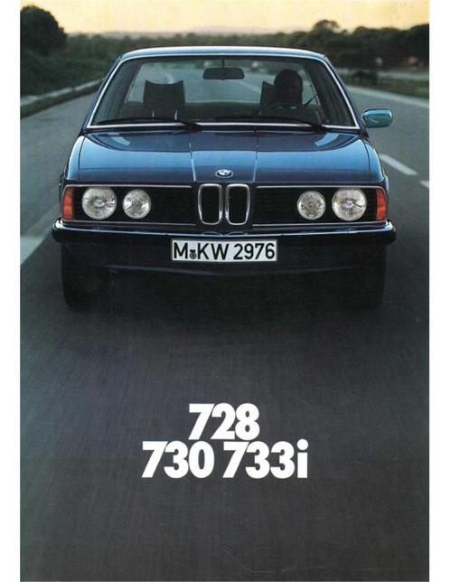 1977 BMW 7 SERIE BROCHURE NEDERLANDS, Livres, Autos | Brochures & Magazines, Enlèvement ou Envoi
