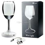 LED wijn glas RGB/WW design tafellamp, Huis en Inrichting, Lampen | Hanglampen, Nieuw, Verzenden