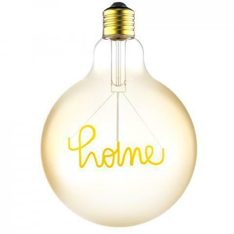 LED Globe lamp Amber Home 125mm 4.5 Watt Extra warm wit, Maison & Meubles, Lampes | Lampes en vrac, Envoi