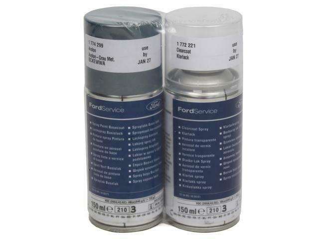 ORIGINELE Ford verfspuit AVALON GRIJS-METALLIC + blanke lak, Auto diversen, Autogereedschap, Ophalen of Verzenden