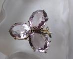 Zilver, Amethist - Broche - Art Nouveau, Antiek en Kunst