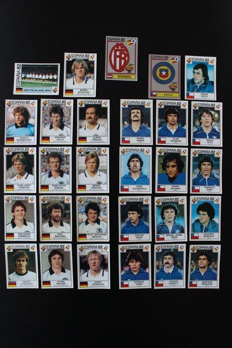 Panini World Cup Espaa 82 1982 - Lot Set Germany Austria, Verzamelen, Stickers