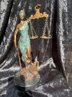 Lady Justice - 23 cm - Figuur - Gepatineerd brons