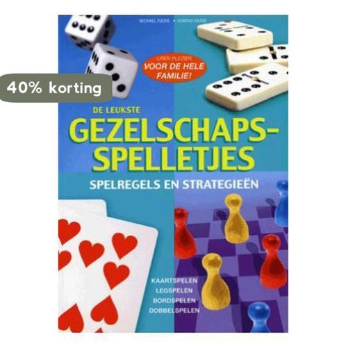 de leukste gezelschapsspelletjes | Michael Fuchs, Boeken, Overige Boeken, Zo goed als nieuw, Verzenden