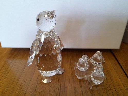 Figurine - Large penguin 010008 + Penguins babys set of 3 -, Antiek en Kunst, Curiosa en Brocante