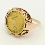 Ring - 14 karaat Geel goud, Handtassen en Accessoires, Ringen, Nieuw