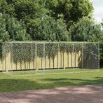 vidaXL Hondenbench 3 pcs Zilver 600 x 200 x 200 cm Staal en, Dieren en Toebehoren, Hondenbenches, Verzenden, Nieuw