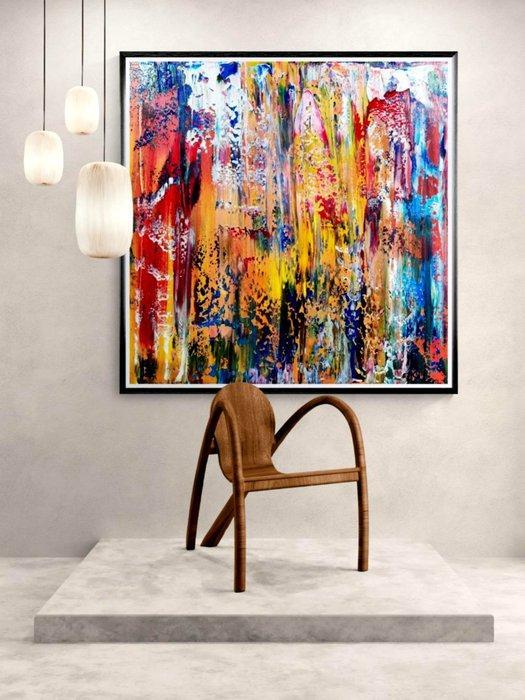 Luc Mora - Walk together - XXL, Antiquités & Art, Art | Objets design