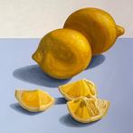 Cansu Rossi - Lemon Breeze - XL Oil Painting, Antiek en Kunst