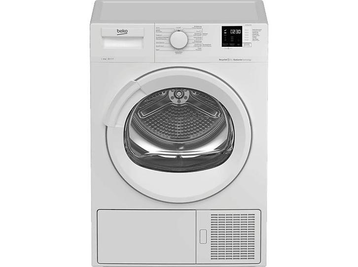 Beko -  Warmtepomp Droogkast C (dh9552txw) - Wit, Elektronische apparatuur, Droogkasten, Nieuw, Voorlader, Minder dan 85 cm, Verzenden
