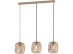 EGLO Romazzina - Hanglamp - E27 - 90 cm - Zandkleur, Huis en Inrichting, Verzenden, Zo goed als nieuw
