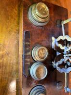 Weegschaal - Staal, IJzer, Hout, Messing - Engelse postale