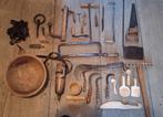 Boîte à outils (37) - art rural - Châtaignier - Grand lot