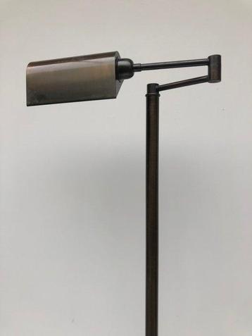 Lampadaire de lecture - Acier - Lampe sur pied à bras