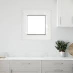 vidaXL Kelderraam RISOR 60x60 cm draaikiep-draai DIN links, Doe-het-zelf en Bouw, Raamkozijnen en Schuifdeuren, Verzenden, Nieuw