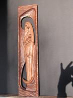Beeld - Madonna met Kind - 62 cm - Hout - 1950-1960, Antiek en Kunst