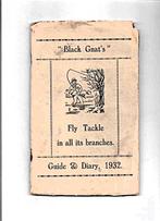 E. Kerry - Black Gnats Fly Fishermans Guide & Diary - 1932, Antiquités & Art