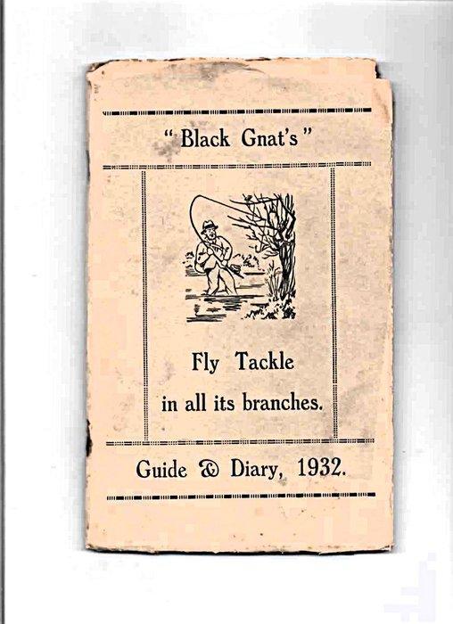 E. Kerry - Black Gnats Fly Fishermans Guide & Diary - 1932, Antiquités & Art, Antiquités | Livres & Manuscrits