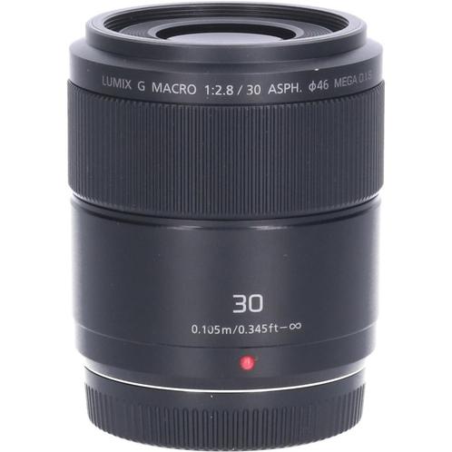 Panasonic Lumix G Macro 30mm f/2.8 ASPH Mega OIS - Zwart, Audio, Tv en Foto, Foto | Lenzen en Objectieven, Overige typen, Gebruikt