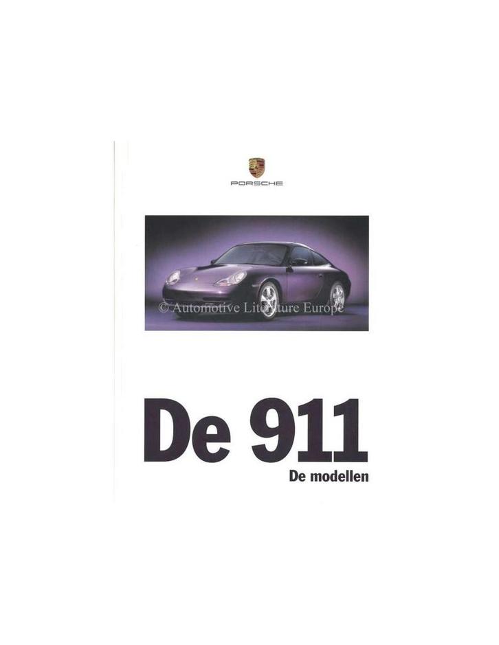 1999 PORSCHE 911 CARRERA HARDCOVER BROCHURE NEDERLANDS, Boeken, Auto's | Folders en Tijdschriften, Ophalen of Verzenden