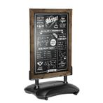 Stoepbord ChalkPro Bruin 80x105 cm, Zakelijke goederen, Verzenden
