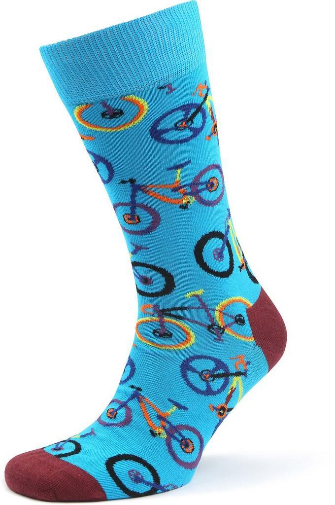 Happy Socks Sokken Mountain Bike maat 41-46 Heren, Kleding | Heren, Sokken en Kousen, Blauw, Nieuw, Verzenden