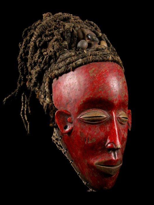 masker - Lunda - Zambia, Antiquités & Art, Art | Art non-occidental